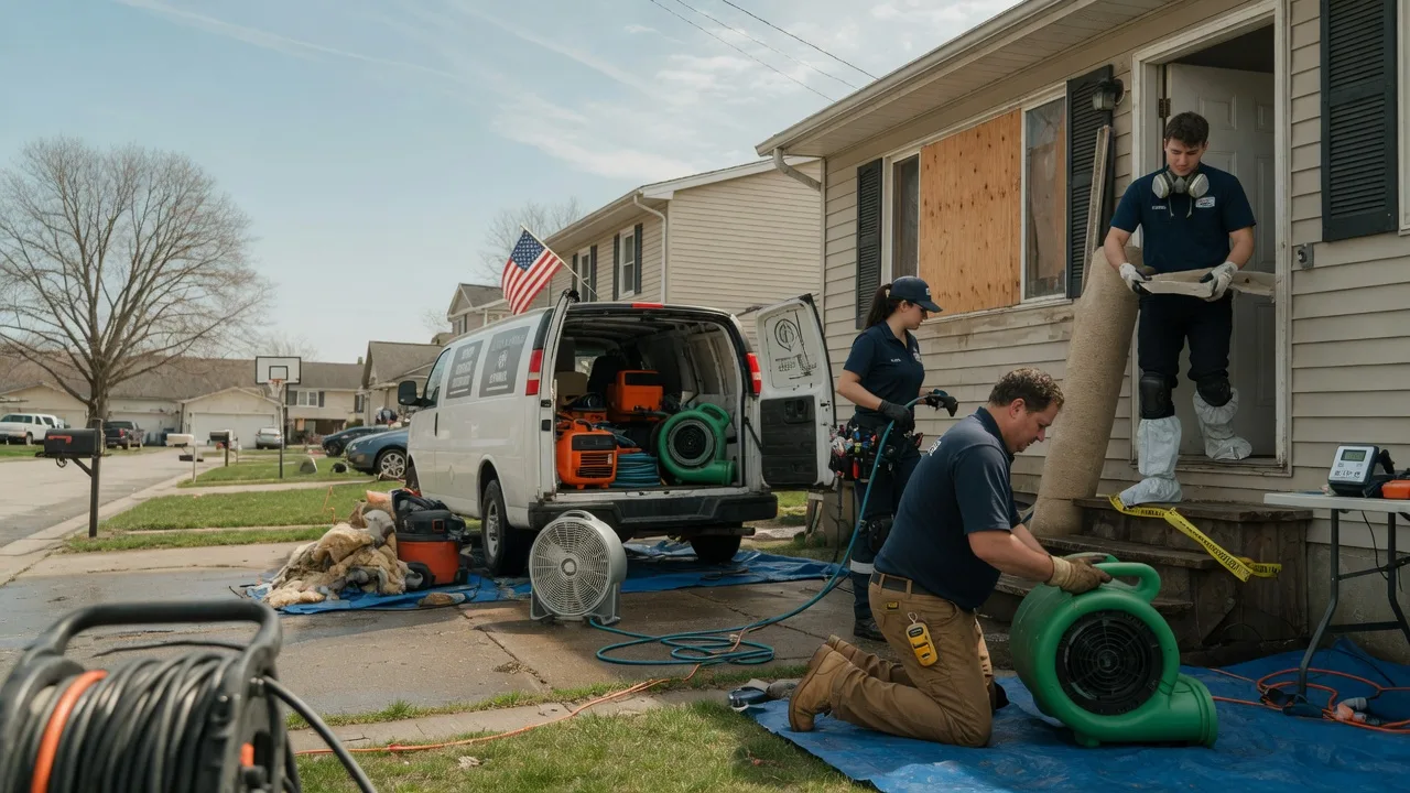 Water Damage Restoration in Arkansas City, KS near me